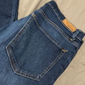 Express Jeans. Dark denim.